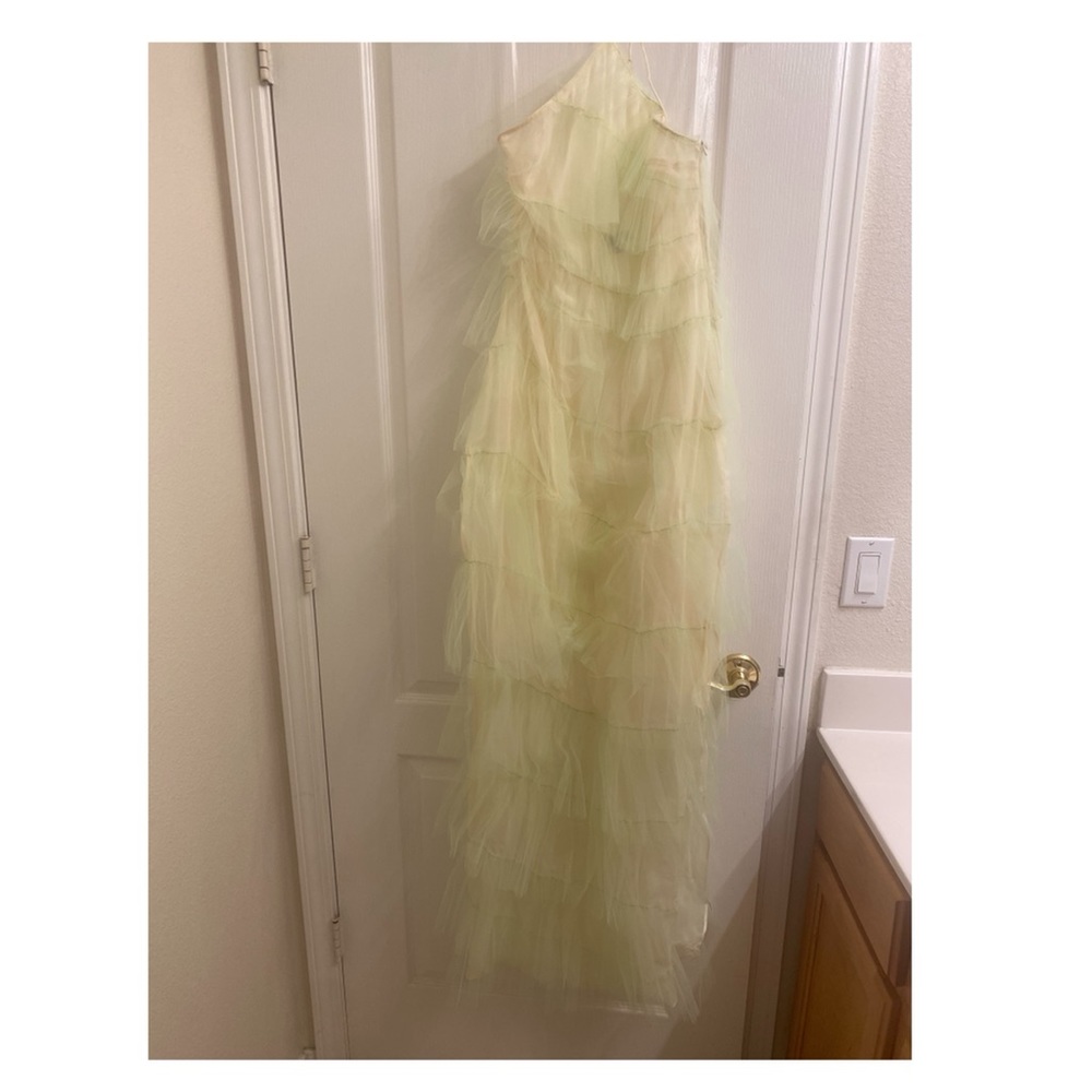 The Bar Henri Gown in Pistachio